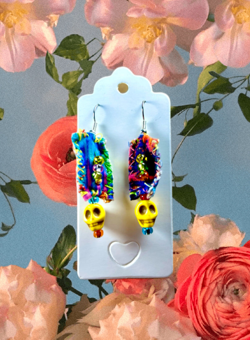 Hank and Holly- Decorative Death Earrings
