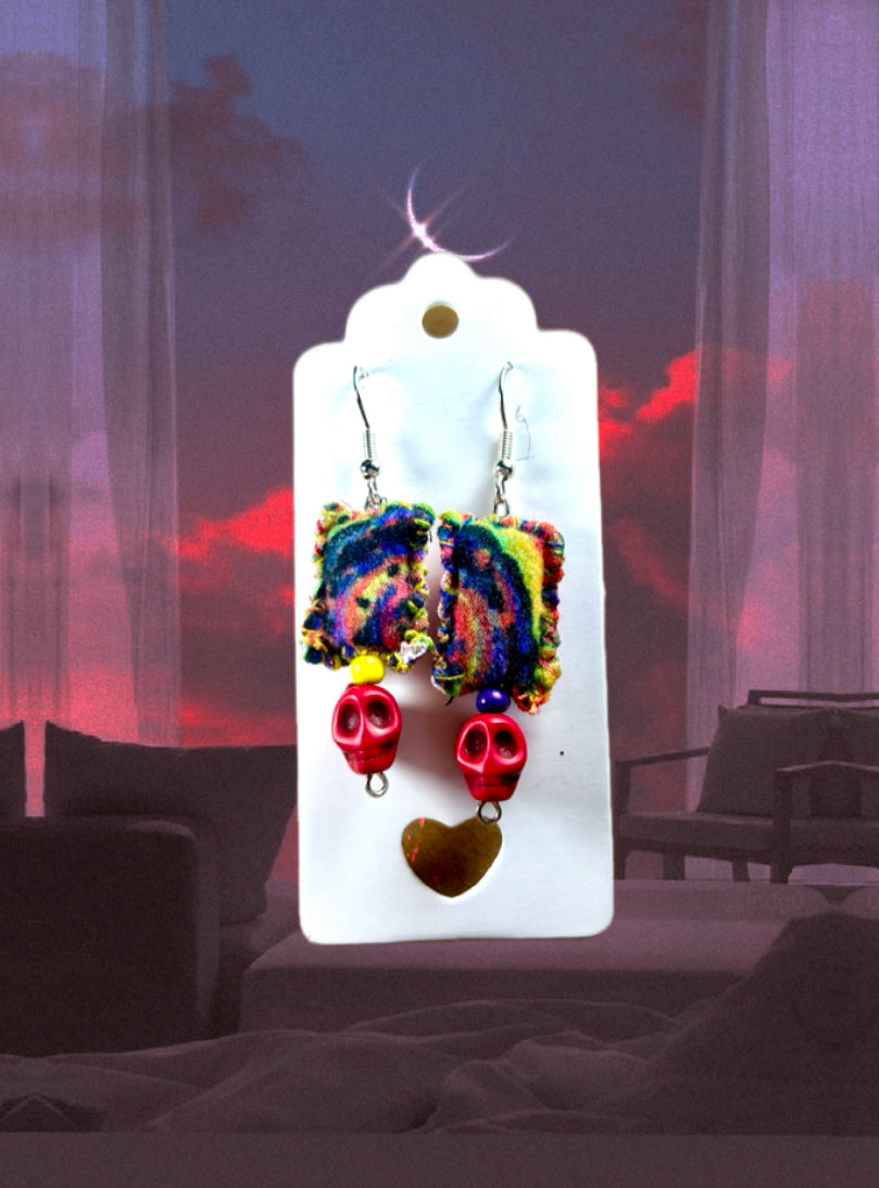 Harper and Hollis- Decorative Death Earrings