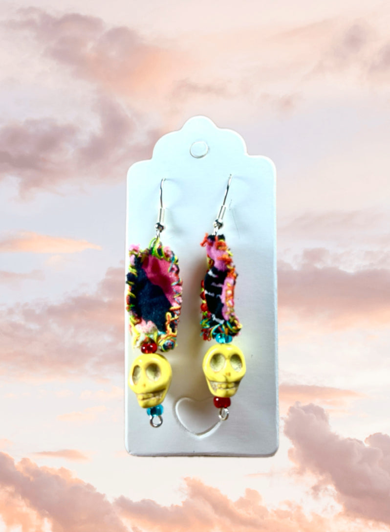 Hugo and Harlow- Decorative Death Earrings