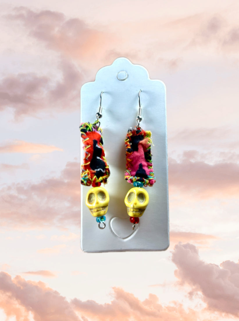 Hugo and Harlow- Decorative Death Earrings