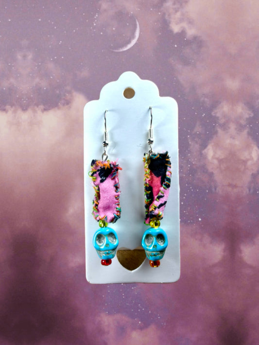 Hendrix and Haven- Decorative Death Earrings